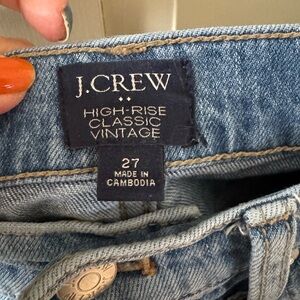 J. Crew jeans
